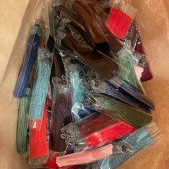 【那覇市】タッセル90個セット／未使用・高品質／ハンドメイド素材／5000円の画像