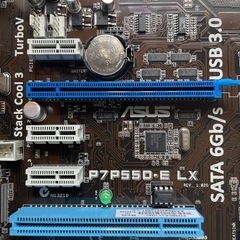 ASUS P7P55D-E LX Xtreme Design Mothersboardの画像