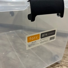 透明 収納ケース　の画像
