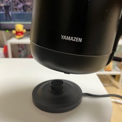 山善　電気ケトルの画像