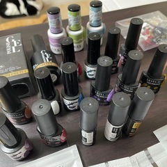 ネイルチップ　ジェルネイル　パーツ　スタンプ　シール　大量セットの画像