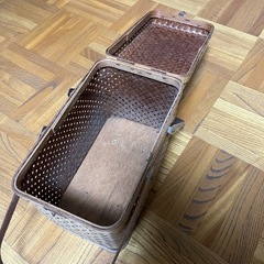 ビンテージ　竹籠の画像