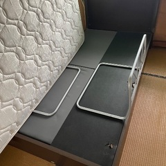 シモンズ シングルベッドマット フレームセット simmonsの画像