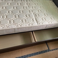 シモンズ シングルベッドマット フレームセット simmonsの画像