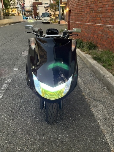 YAMAHA マグザム】　SG17 ブラック　大人カスタム　ビシキマ