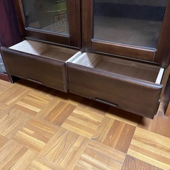 本棚　チェスト付きの画像