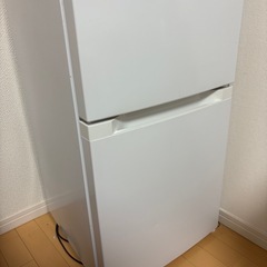 IRIS OHYAMA　冷蔵庫 87L 一人暮らし 2ドア ホワイトの画像