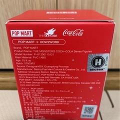 ラブブ　コカコーラTHE MONSTERS POP　MARTフィギュア(取引決定)の画像