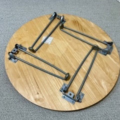 折りたたみローテーブル＊円形60cmの画像
