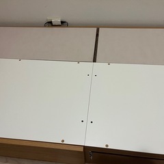 ニトリ 収納付きシングルベッドの画像