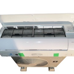 標準取付工事費込み　6畳用シャープ エアコン 室内機：AY-R22N-W 室外機：AU-R22NY 2023年製 の画像
