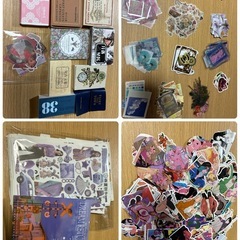 コラージュ素材大量の画像