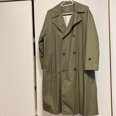 無印良品 ステンカラーコート 男女兼用 XXS-XS 撥水 トレンチコートの画像