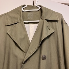 無印良品 ステンカラーコート 男女兼用 XXS-XS 撥水 トレンチコートの画像