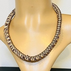  パラコード　ブレスレット　ネックレス　新品の画像