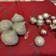 クリスマスツリー　電飾&装飾付きの画像