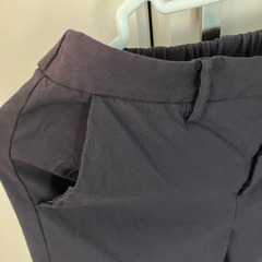 GLOBAL WORK グローバルワーク 黒 カジュアルパンツ Sサイズの画像