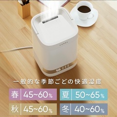 新品未使用　スチーム式加湿器の画像