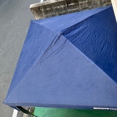 激安4980円 タープテント アウトドアチェア4つ 北欧レトロ ガラステーブル セット キャンプ 運動会 福岡の画像