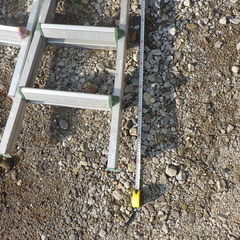 アルミ脚立　６０㎝×２個　８０㎝×１の画像