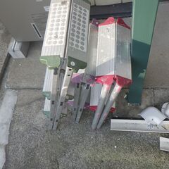 アルミ脚立　６０㎝×２個　８０㎝×１の画像