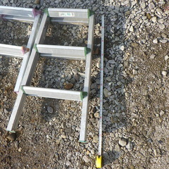 アルミ脚立　６０㎝×２個　８０㎝×１の画像