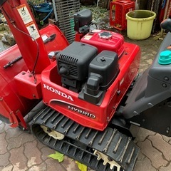 HONDAホンダスノーラHSM1590iハイブリッド除雪機15馬力　小樽発近郊無料配達 の画像