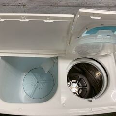 日立 2槽式電気洗濯機 PS-55AS2 動作確認済 2023年製 5.5kg 状態良好 洗濯機 生活家電 つけおき洗い ホワイト Y2365の画像
