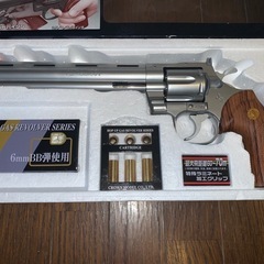 購入者決定　クラウン　ガスリボルバー  コルトパイソンハンター　.357マグナム　美品の画像