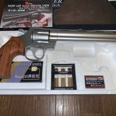 購入者決定　クラウン　ガスリボルバー  コルトパイソンハンター　.357マグナム　美品の画像