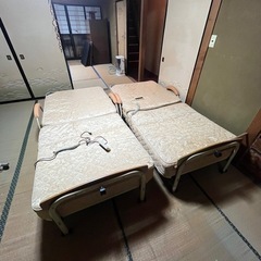【無料】電動折りたたみベッド（引き取り限定）の画像