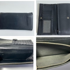 BVLGARI ブルガリ 長財布　ビーゼロワン　コローレ　サークル　レザー　黒の画像