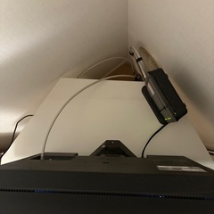 テレビ台　ホワイト　角の画像