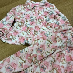 マイメロ　モコモコ　パジャマ　110cmの画像