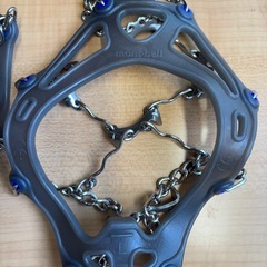 【未使用品】mont-bell チェーンスパイク 軽アイゼン Lサイズ 25.5cm〜28.5cm 登山 雪山 アウトドアの画像