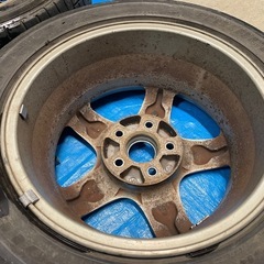 2本　R32 スカイライン　GTS-tタイプM GTS-4 純正アルミ　6.5J +40 114.3 5Hの画像