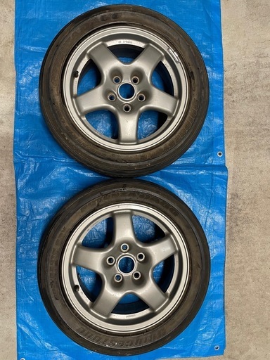 2本　R32 スカイライン　GTS-tタイプM GTS-4 純正アルミ　6.5J +40 114.3 5H