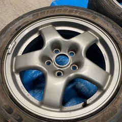 2本　R32 スカイライン　GTS-tタイプM GTS-4 純正アルミ　6.5J +40 114.3 5Hの画像