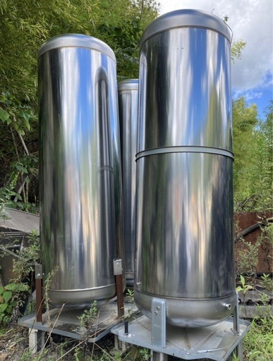 貯湯タンク 370リットル 温水器 非常用 貯水槽 農業 雨水タンク 焼却炉 バーベキュー