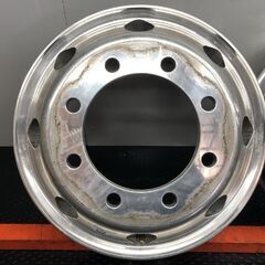 アルミホイール ALCOA アルコア トラックホイール 19.5インチ 2本 6.75J8HPCD275+147 iso方式 平面座 4軸低床　(SHZ009)の画像
