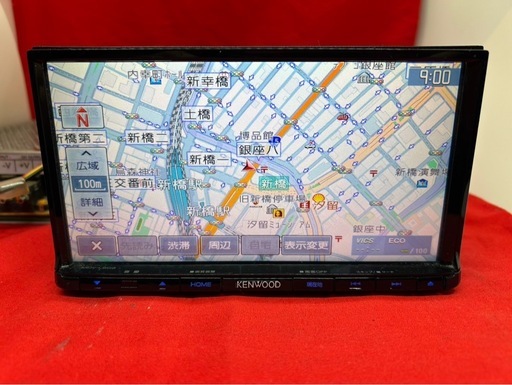 美品⭐︎上級⭐︎KENWOOD フルセグMDV-L503 最新地図　新品バックカメラ