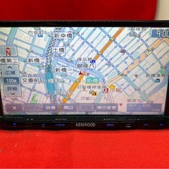 美品⭐︎上級⭐︎KENWOOD フルセグMDV-L503 最新地図　新品バックカメラの画像
