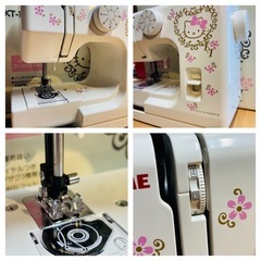 Sanrio ハローキティ ジャノメ ミシン KT-35の画像