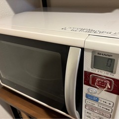 シャープ　電子レンジ(10/31.11/1限定)の画像