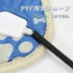 ⭐️PVC保護コードで噛み対策⭐️ペット用ホットカーペット／9段階温度／タイマー⭐️新品未使用の画像
