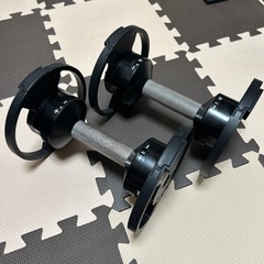【美品】NÜOBELL フレックスベル FLEXBELL 可変式ダンベル 32kg 2kg刻み シルバーの画像