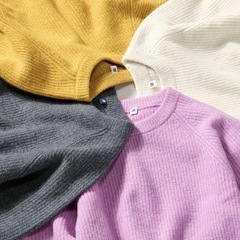 #新品#UNIQLO#ユニクロ#スフレヤーンセーター#ピンク#キッズ#160の画像