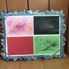 【無料】段ボール額縁（手作り）の画像