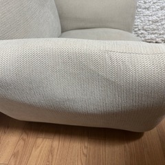無印良品リクライニング1人がけソファの画像