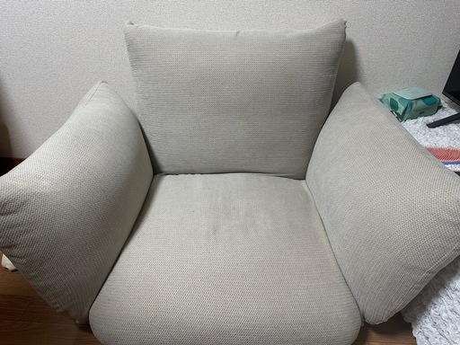 無印良品リクライニング1人がけソファ